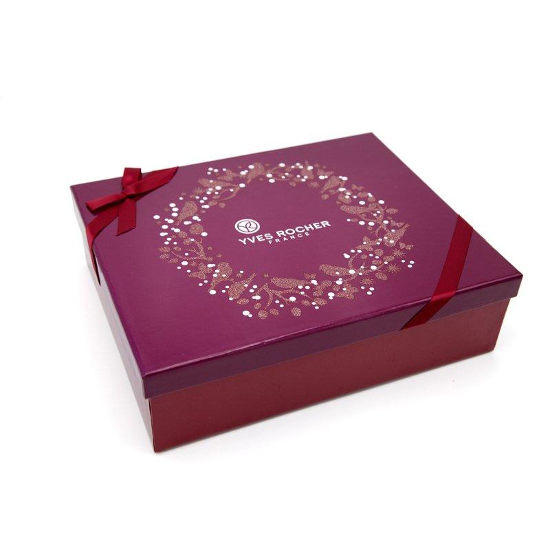 Cosmetic Paper Box with Glitter Powder