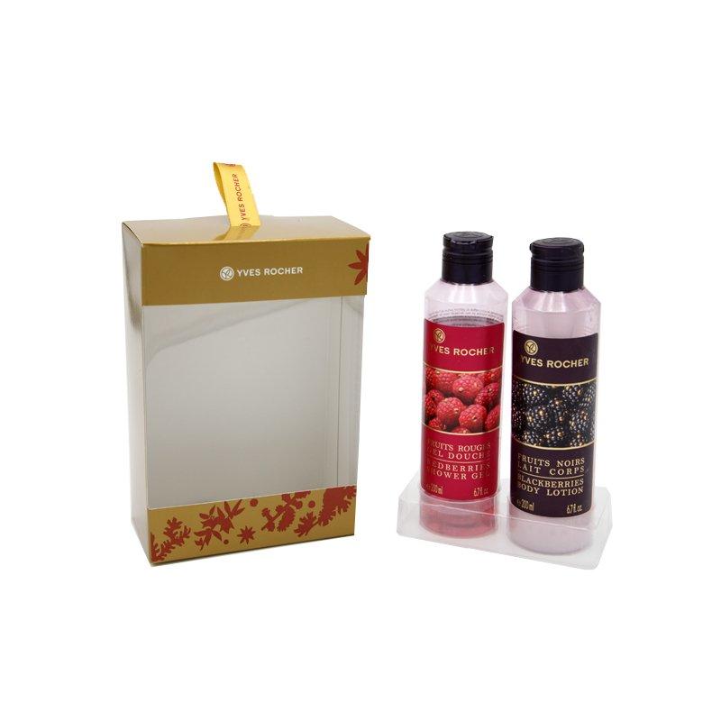 Custom Cosmetic Paper Box with PVC Window