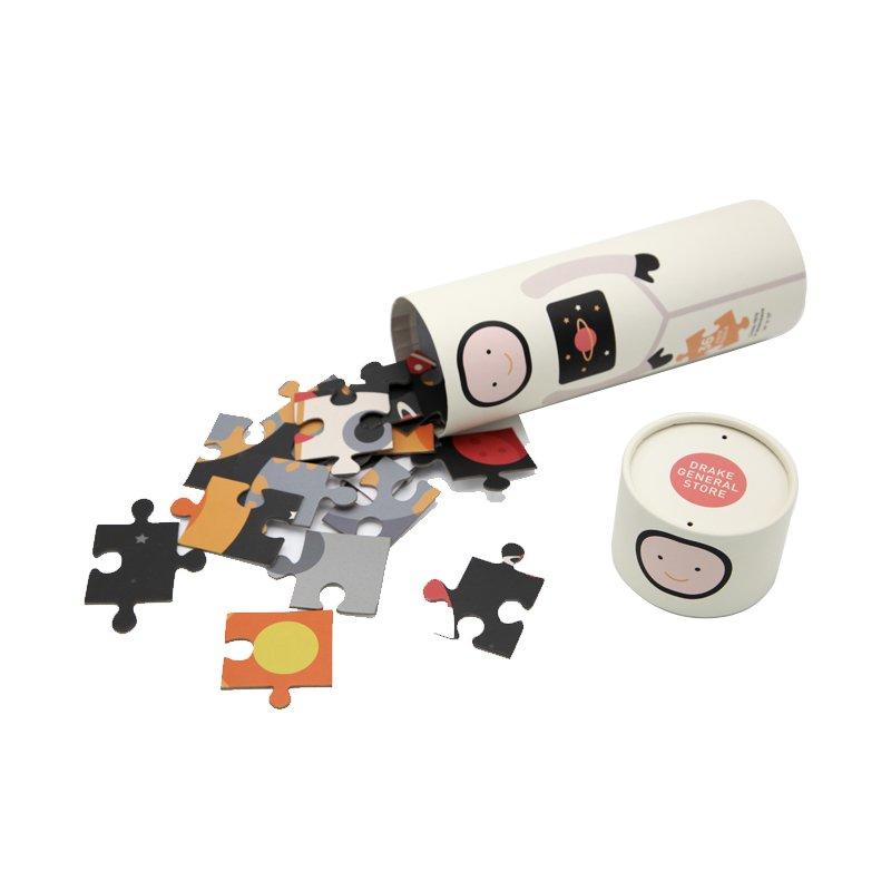 Custom Paper Cylinder Tube Packaging for Cartoon Puzzles