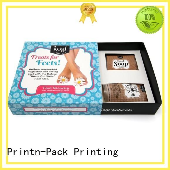 Printn-Pack stylish cosmetic sample packaging design for eyeshadow