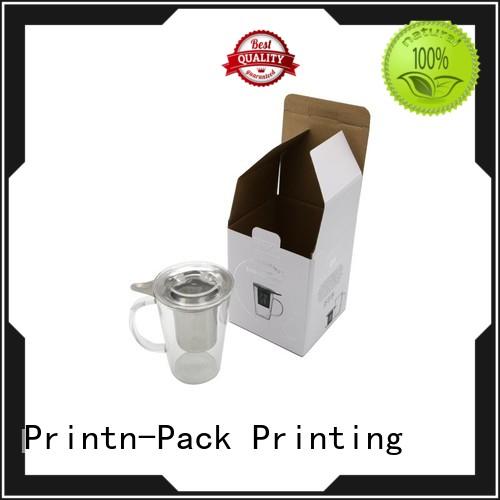 real custom printed boxes with handle from China for greeting cards
