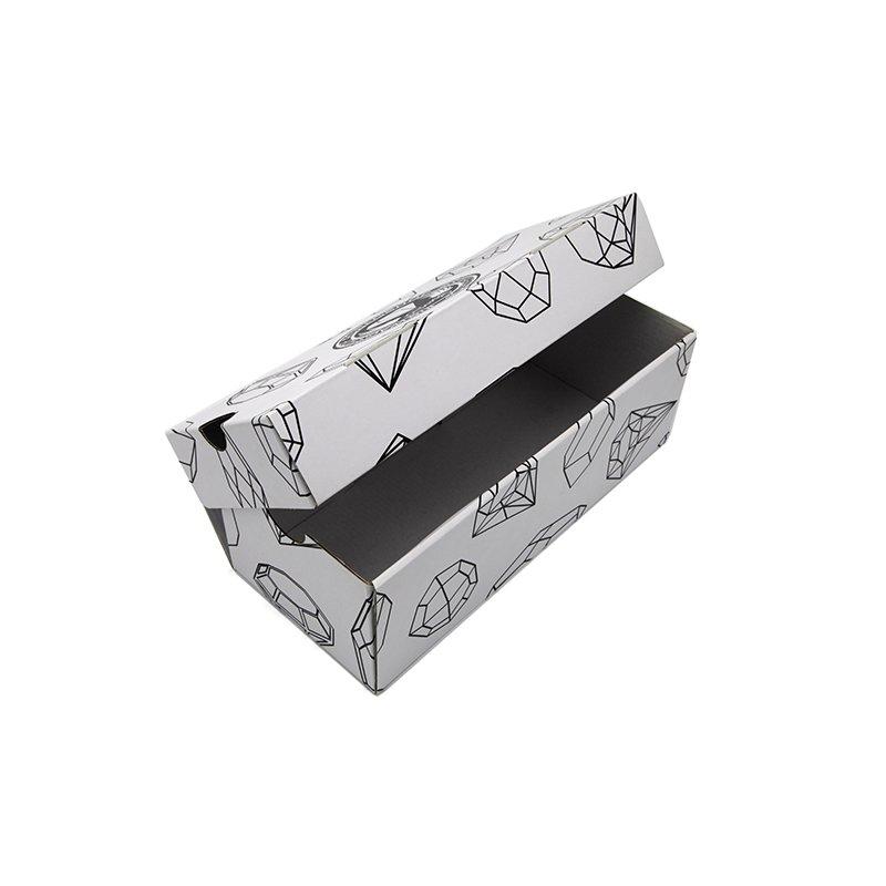 Fashionable Custom Corrugated Paper Shoe Paper Box