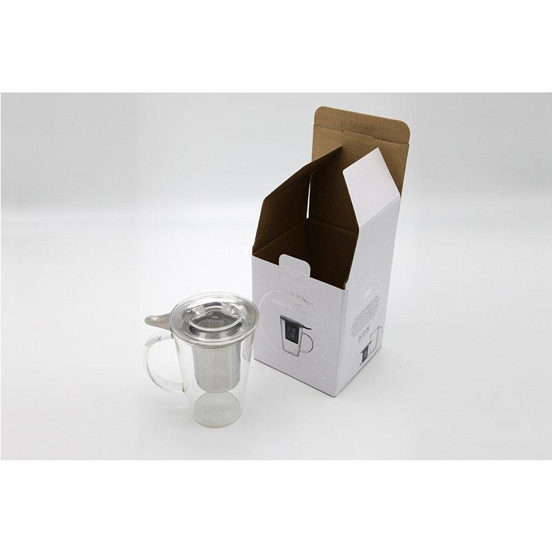 Clear Top Gift Paper Boxes for Wine Glass